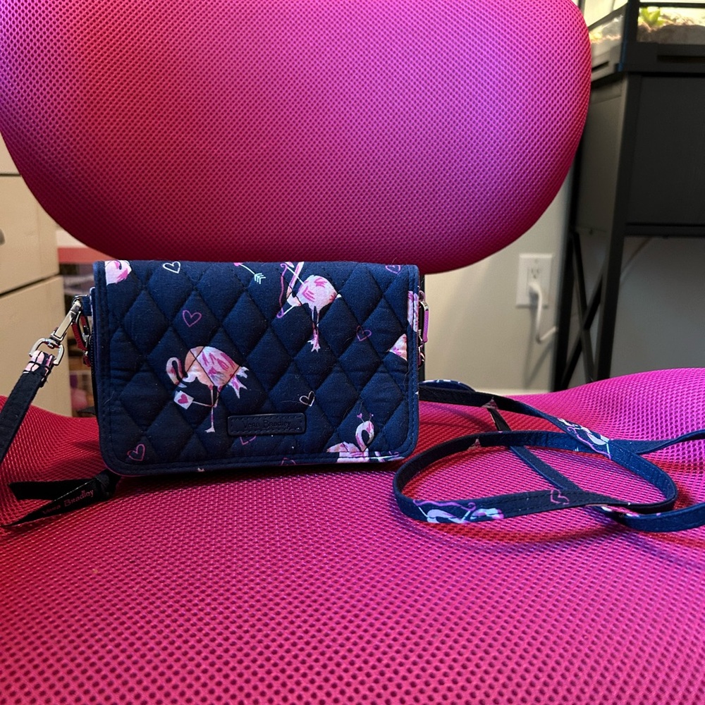 Vera Bradley Flamingo Cross Body Purse